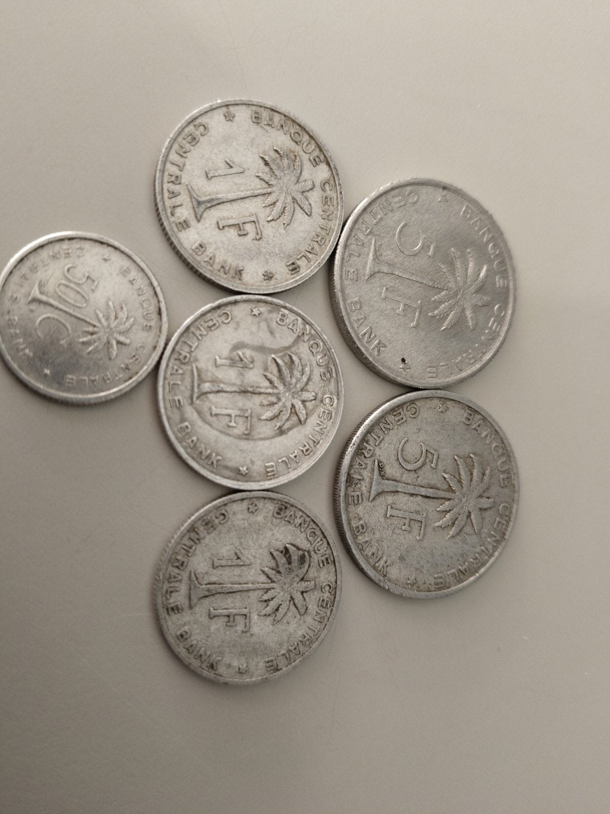Lot Belgisch Congo munten koning Boudewijn, Ophalen of Verzenden