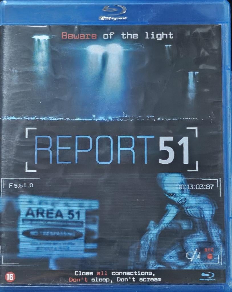 Report 51 (2013) Blu Ray, Ophalen of Verzenden, Zo goed als nieuw, Horror