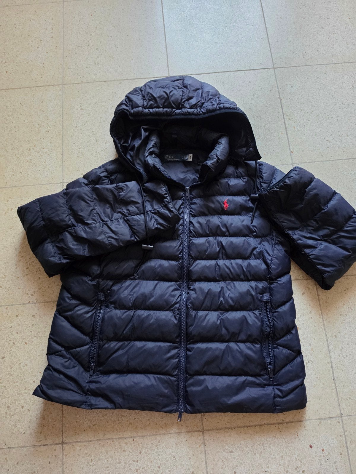ralph lauren jas, Ophalen, Blauw, Maat 42/44 (L), Zo goed als nieuw