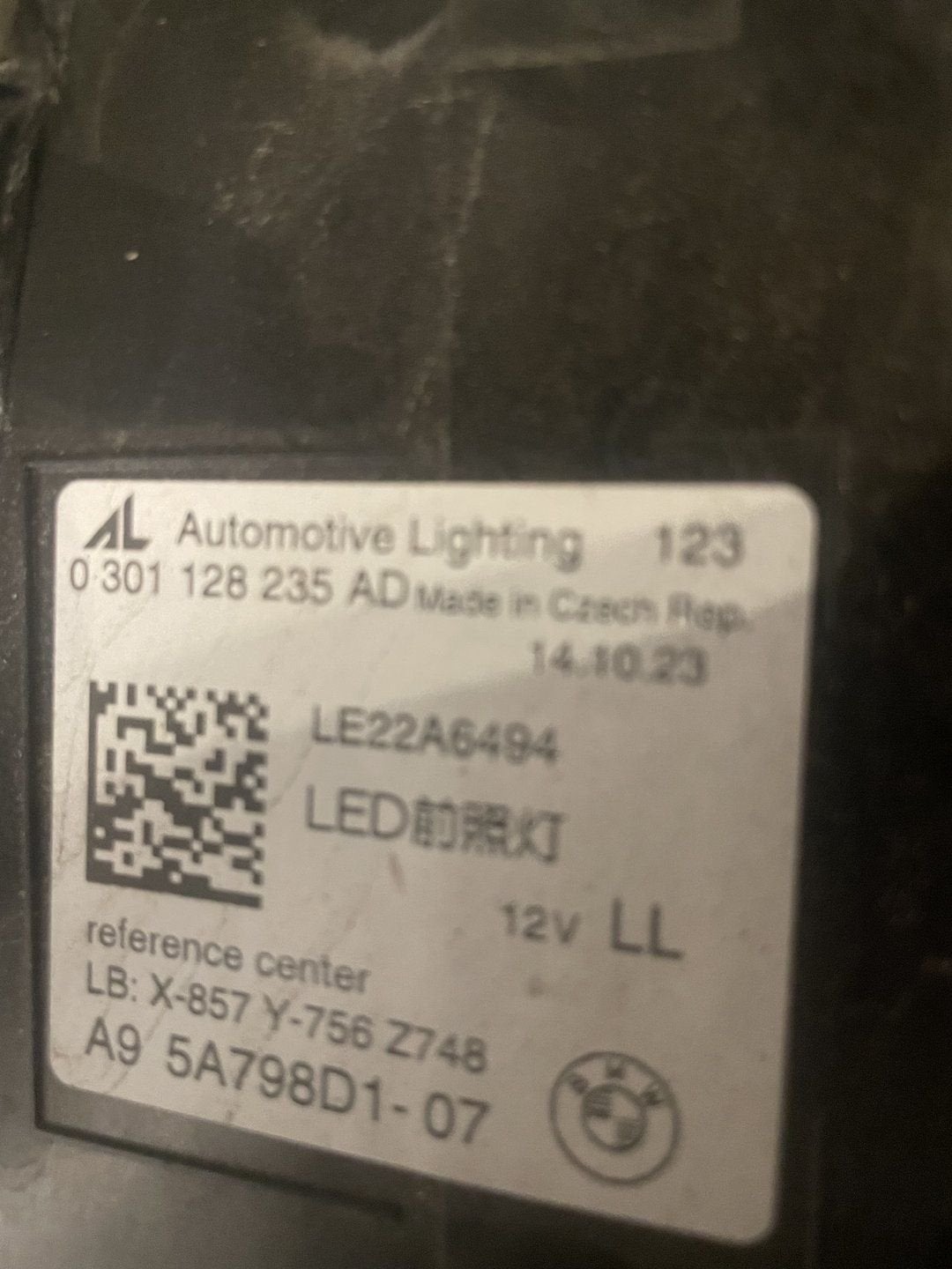 KOPLAMP BMW 5 SERIE G60 G61 G90 LED  BLUE VERSION A95A798D1-, Gebruikt, -, -, Ophalen of Verzenden