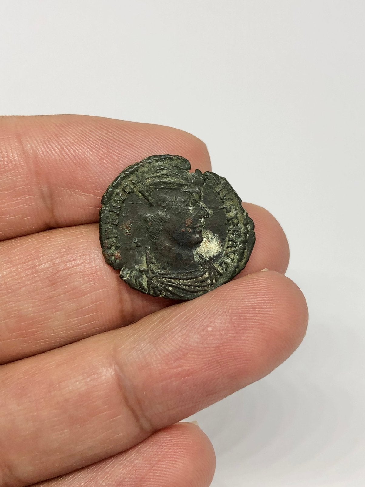 Monnaie romaine, Magnentius, Follis, 350-353 AD, Enlèvement ou Envoi, Italie, Monnaie en vrac