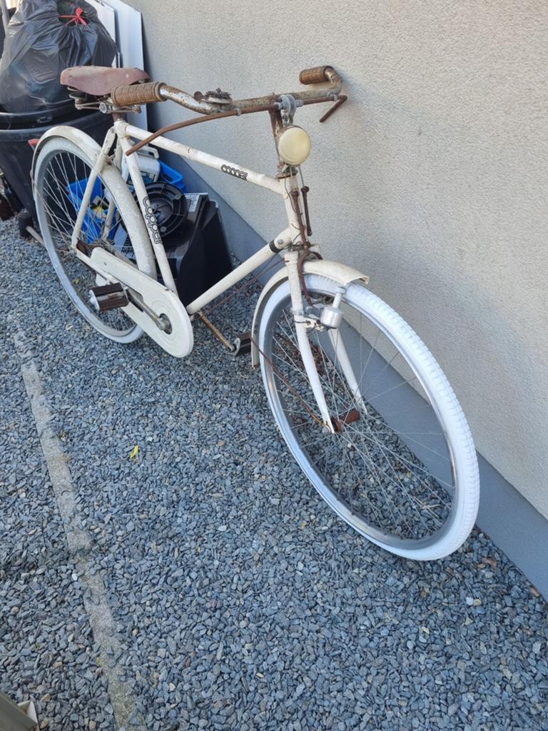 Antieke fiets copper, 53 à 57 cm, Enlèvement, Utilisé, Autres marques