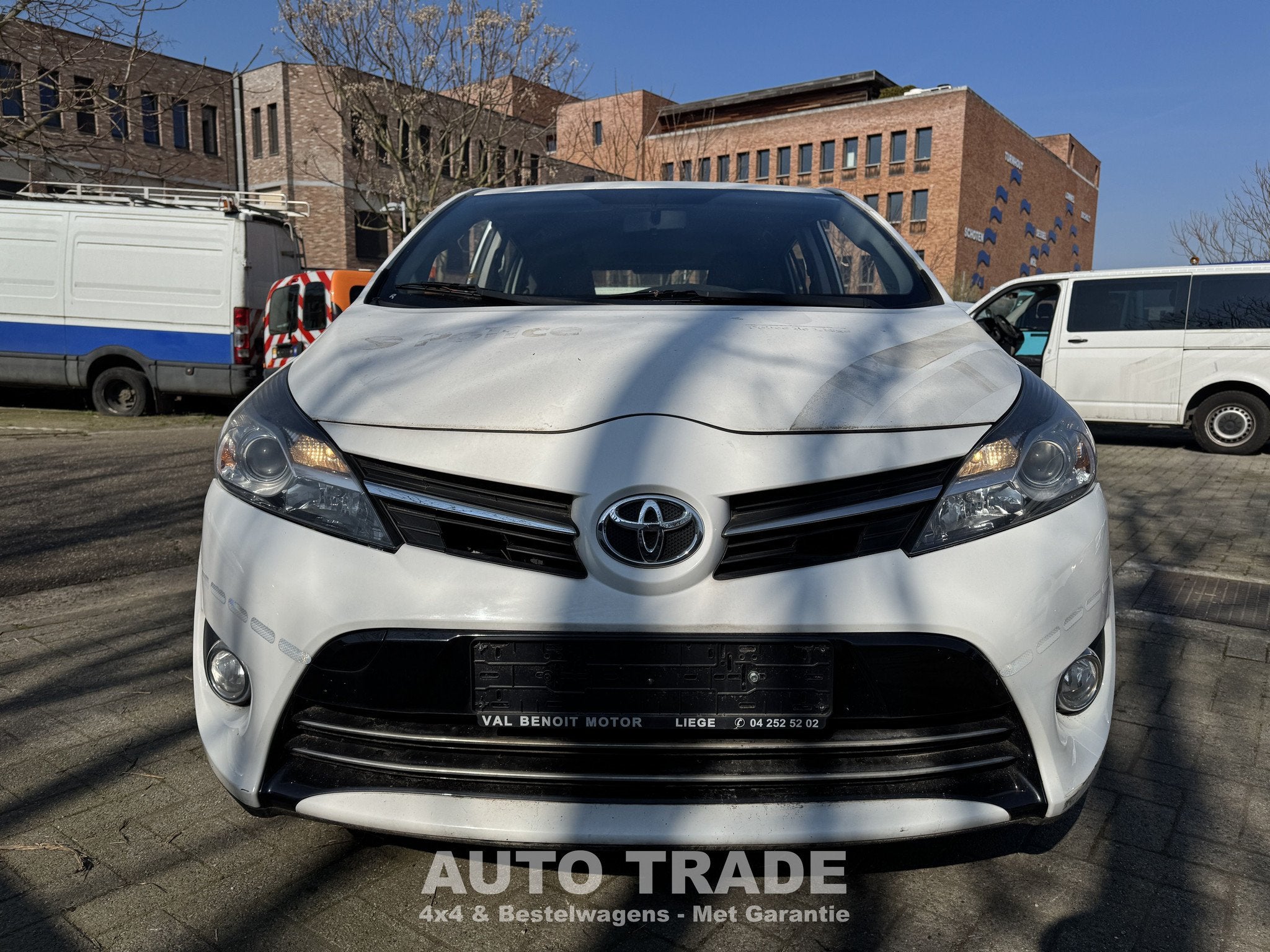 Toyota Verso | 1.6D | Euro 6b | 92000km | Airco | Zo meeneme, Autos, Toyota, Achat, Entreprise, Boîte manuelle, Noir