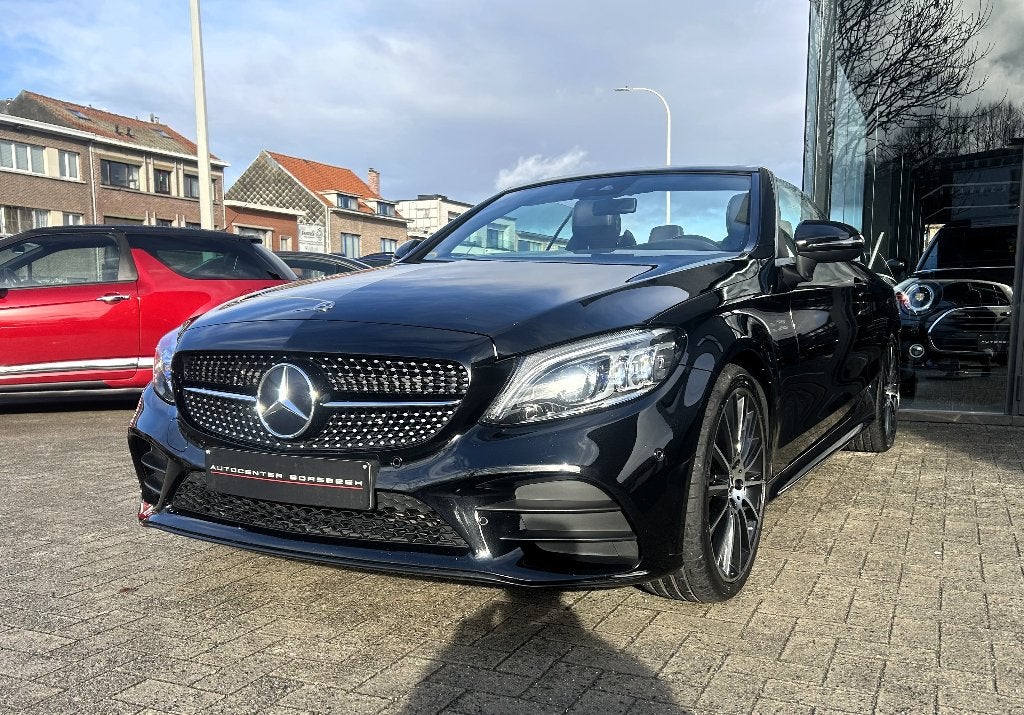 Mercedes-Benz C 200 Cabrio - AMG Line - BURMESTER, Auto's, Mercedes-Benz, Automaat, 4 zetels, 1497 cc, Cabriolet