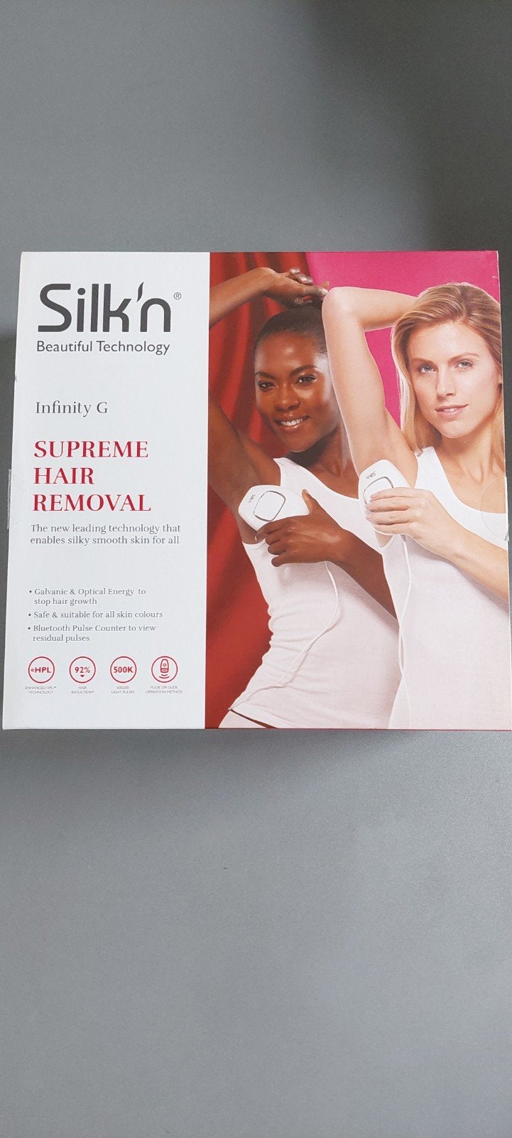 Silk'n Infinity G Supreme ontharingsapparaat. Nieuw!, Ophalen, Nieuw, Scheren en Epileren