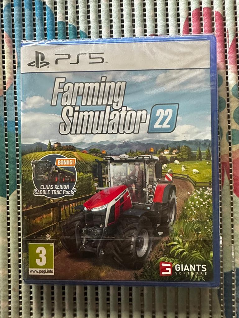Farming simulator 22 ps5 neuf, Neuf, Online, 1 joueur, Enlèvement