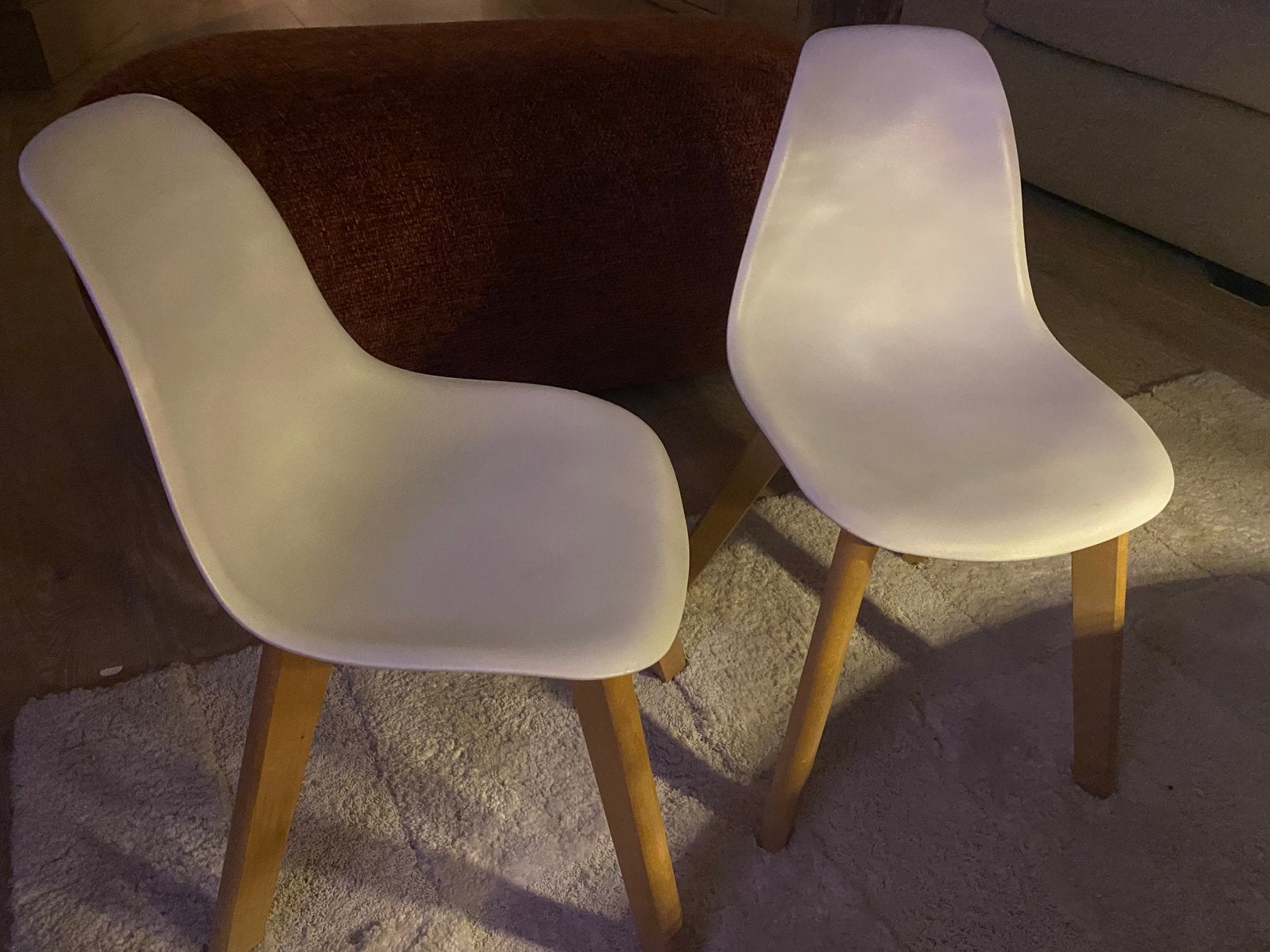 Kinder stoeltjes, Maison & Meubles, Chaises, Comme neuf, Deux, Enlèvement, Bois