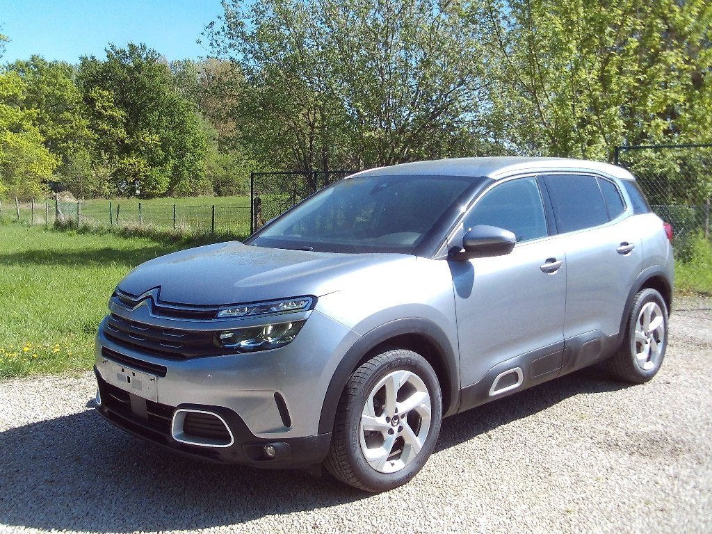 Citroen C5 Aircross Benzine 75dkm 18"Alu LED 131PK Top NW 22, Voorwielaandrijving, Stof, Euro 6, 1199 cc