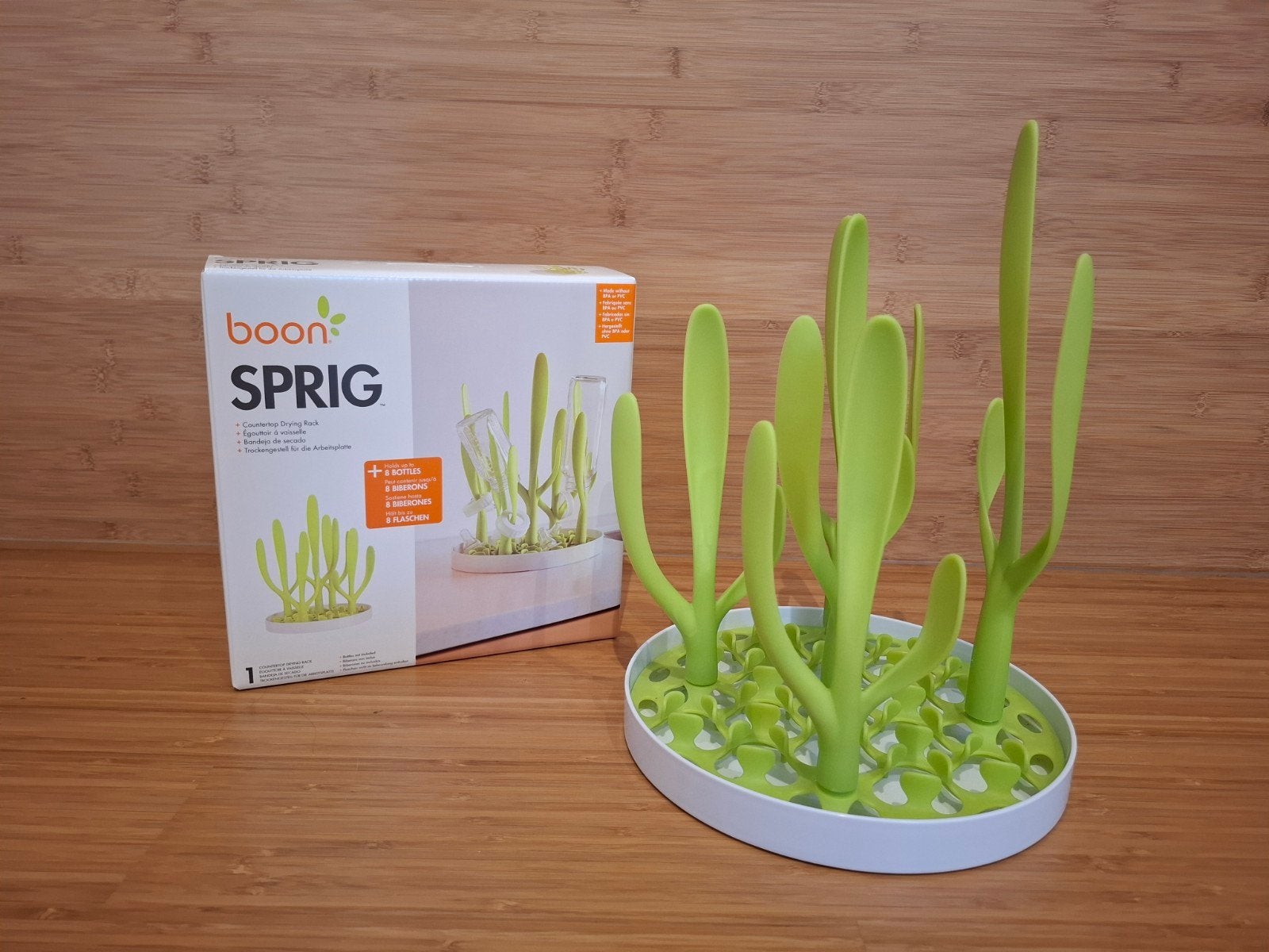 Afdruiprek voor babyflesjes Boon Sprig, Kinderen en Baby's, Ophalen, Zo goed als nieuw