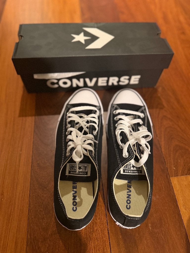 Converse Chuck Taylor All Star Zwart – Maat 42.5 – Nieuw, Zwart, Nieuw, Ophalen of Verzenden, Sneakers