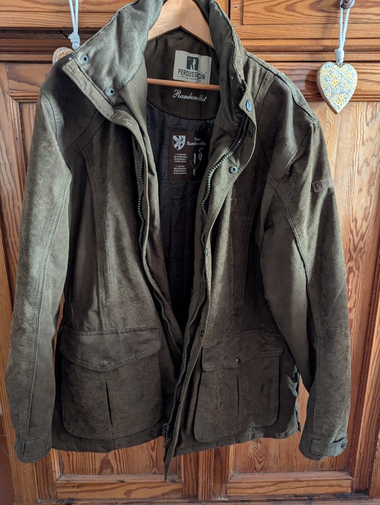 Veste de chasse imperméable Percussion Rambouillet, Kleding | Heren, Jassen | Winter, Ophalen, Overige kleuren, Nieuw, Overige maten