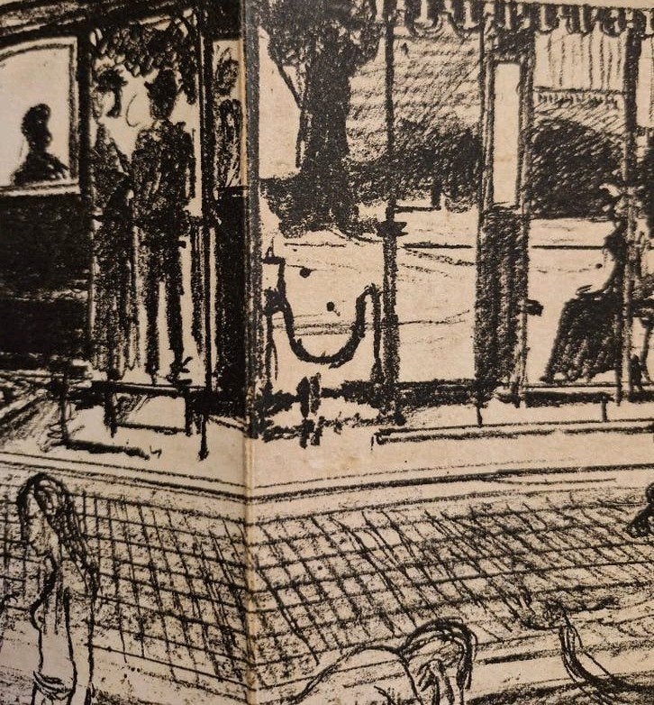 Paul Delvaux .Cahier nr 3., Antiek en Kunst, Ophalen