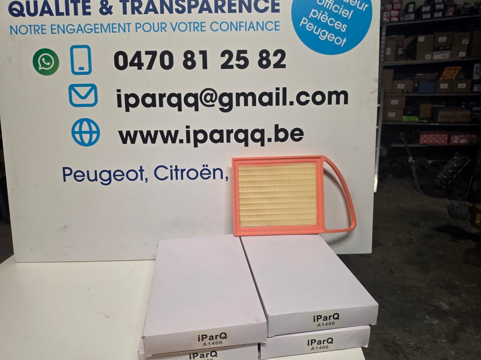 lot de fitre a air  peugeot citroen A1406, Autos : Pièces & Accessoires, Enlèvement ou Envoi, Peugeot
