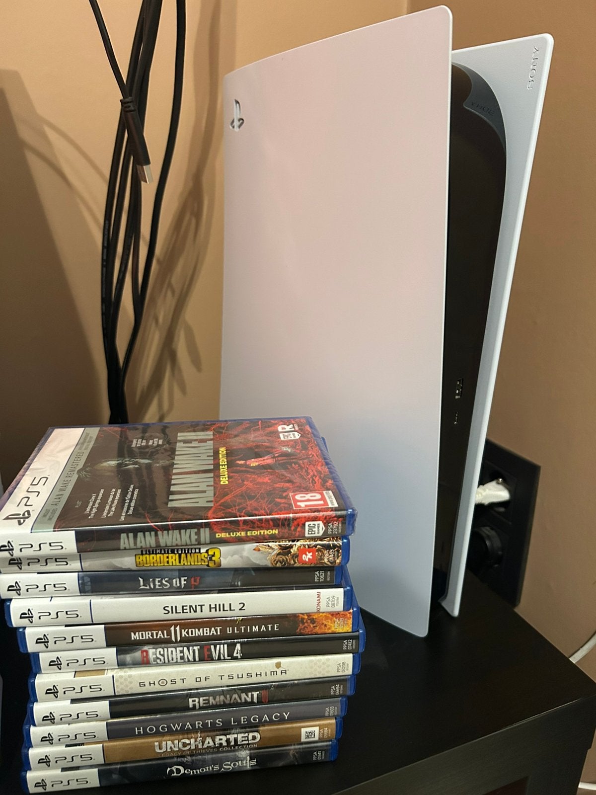 Originele ps5 disc edition met 11 games en starter kit, Consoles de jeu & Jeux vidéo, Enlèvement, Comme neuf, Playstation 5