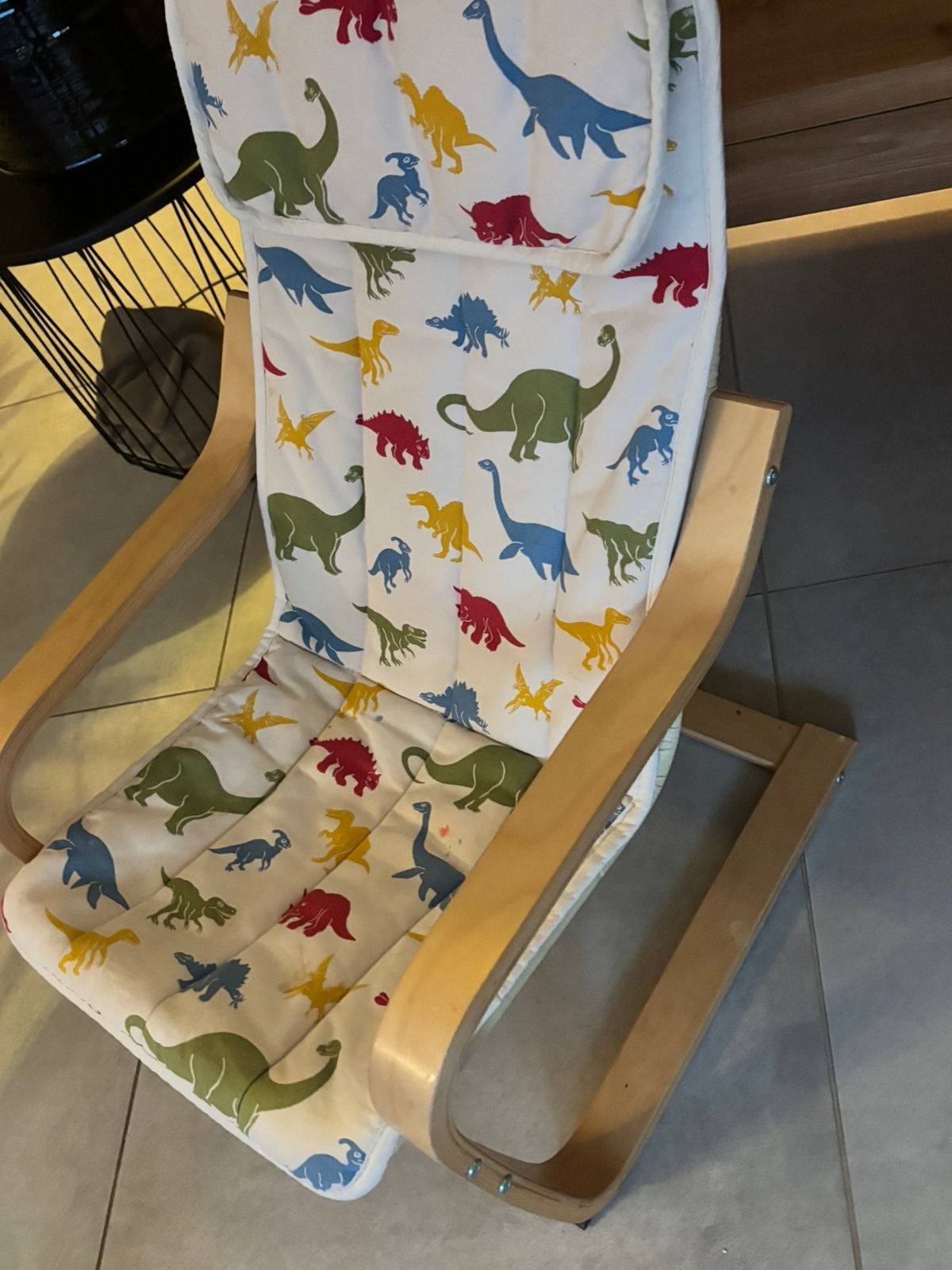 Kinderstoel dino ikea, Kinderen en Baby's, Ophalen, Zo goed als nieuw