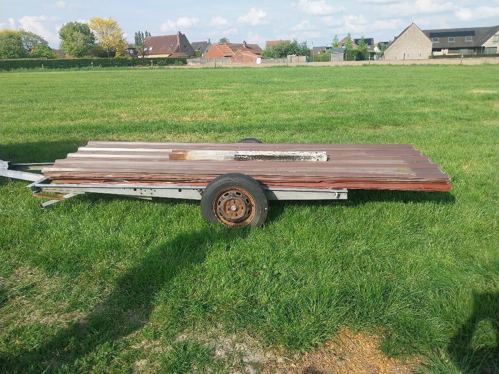 Ide afdekplaten, Rouge, Enlèvement, Utilisé, Métal