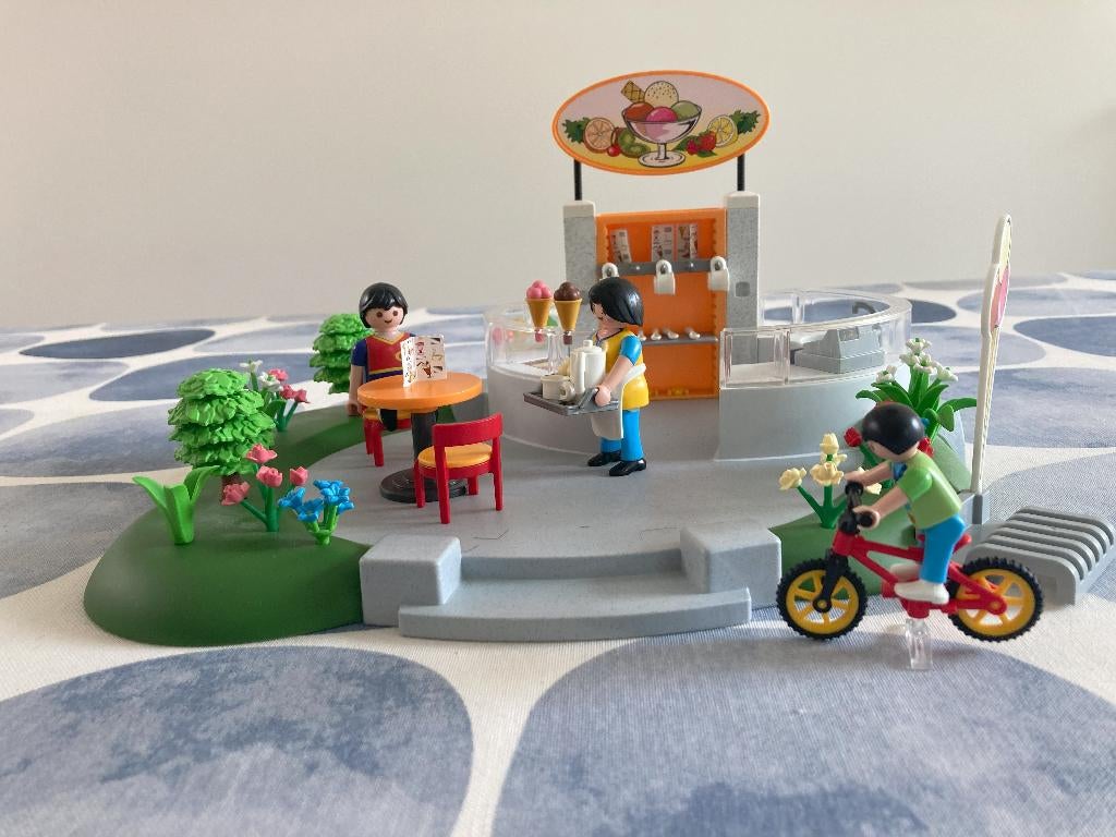 Playmobil ijssalon set 4134., Enlèvement ou Envoi, Comme neuf, Ensemble complet