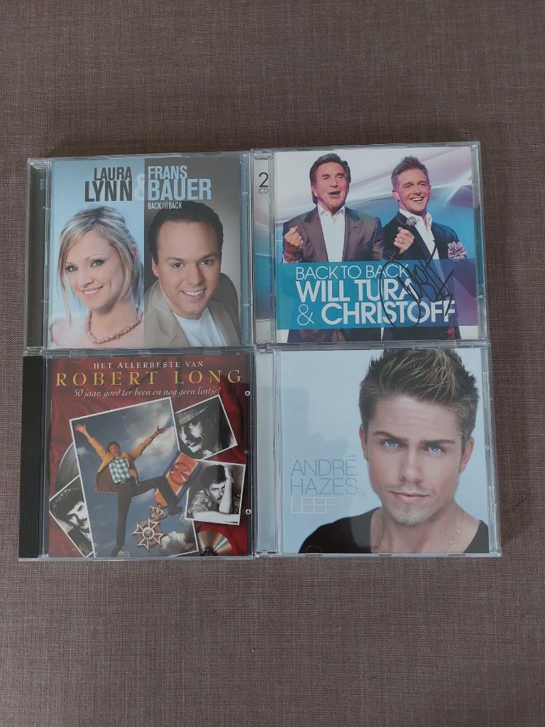 Lot van 4 cd's Nederlandstalige schlagermuziek, Ophalen, Gebruikt