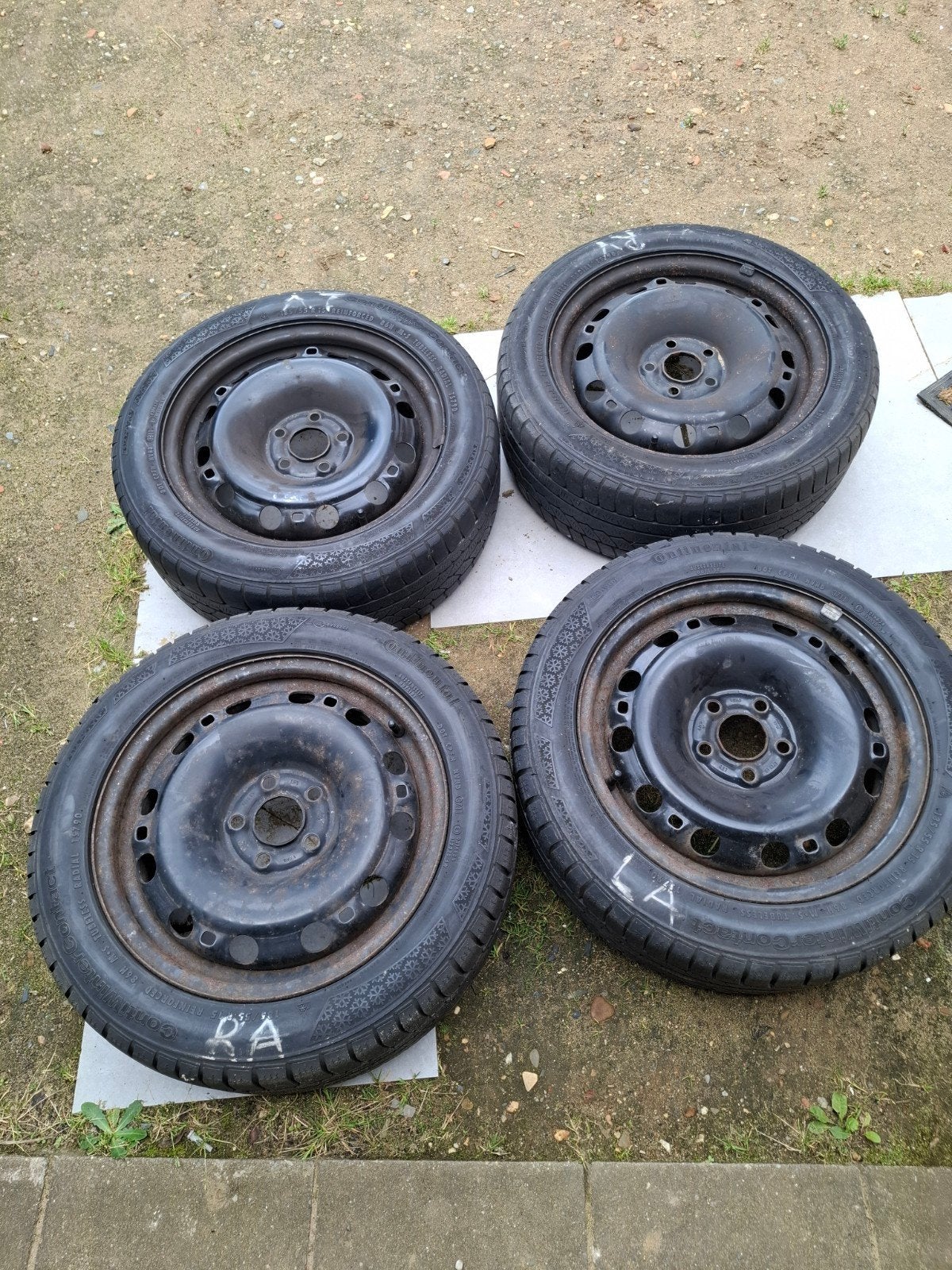 Contact hivernal Continental 185/55 R15, Particulier, Achat