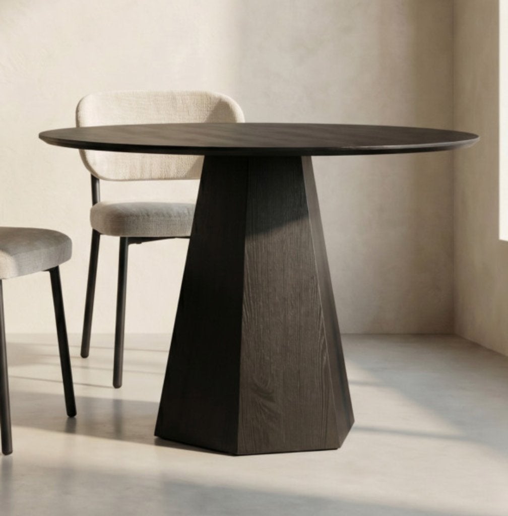 Design tafel Zuiver Pilar – Zwart Essen, Maison & Meubles, Tables | Tables à manger, Enlèvement