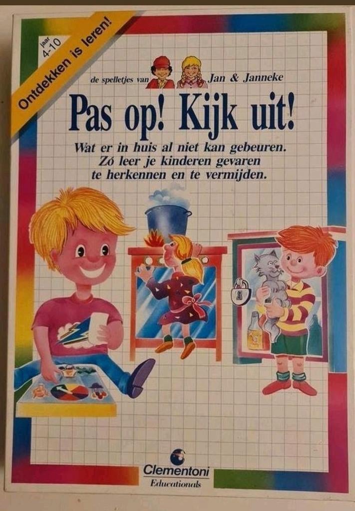 Gezelschapsspel : pas op ! Kijk uit, Enlèvement ou Envoi