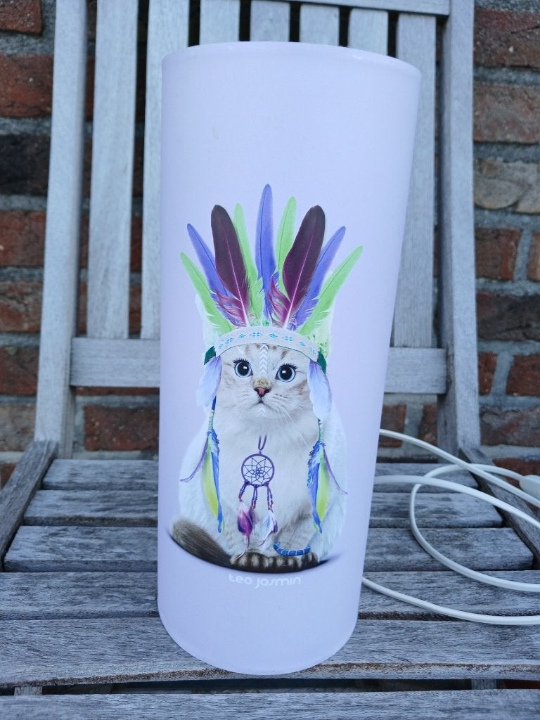 Lampe de chevet, Moins de 50 cm, Synthétique, Enlèvement, Utilisé