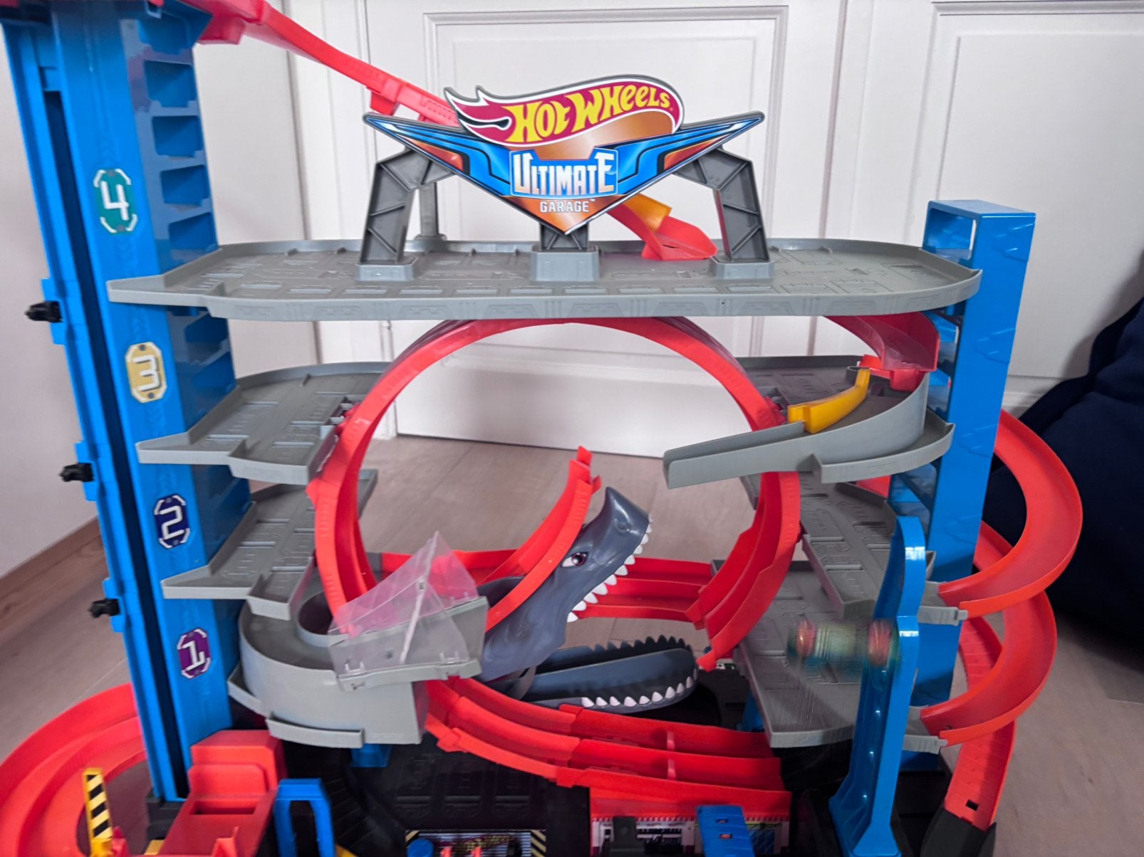 Hot Wheels Ultimate  garage, Kinderen en Baby's, Speelgoed | Racebanen, Ophalen, Zo goed als nieuw, Hot Wheels