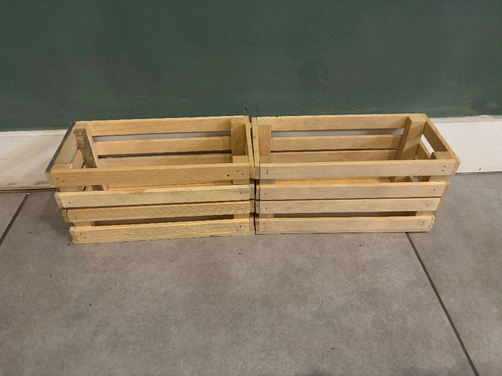 Decoratieve kistjes / Appelkistjes – Naturel, Huis en Inrichting, Woonaccessoires | Kisten, Nieuw, Ophalen of Verzenden, Rijkevorsel