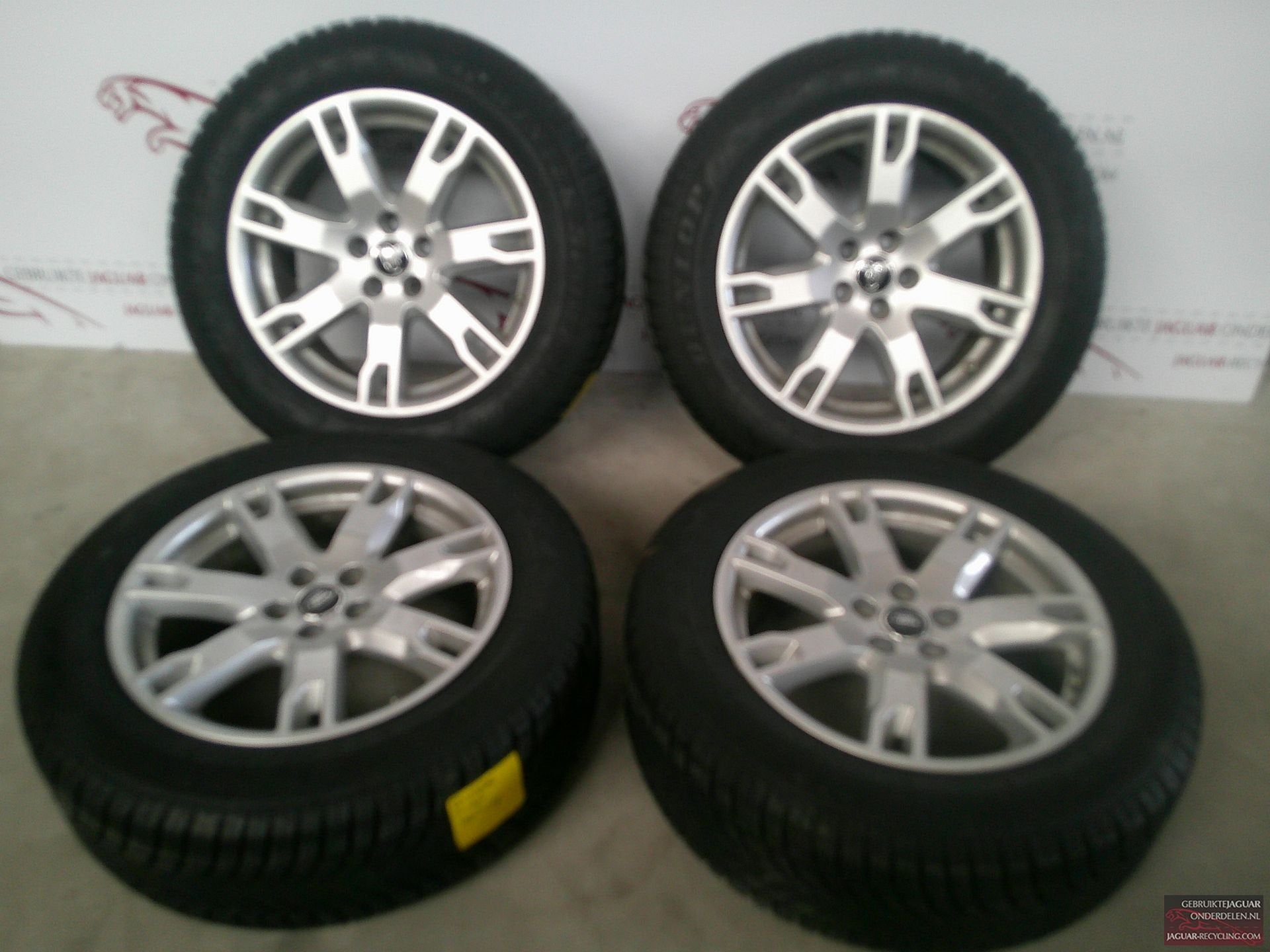 18″ Evoque velgen set met Dunlop winterbanden, Gebruikt, Velg(en), -, -