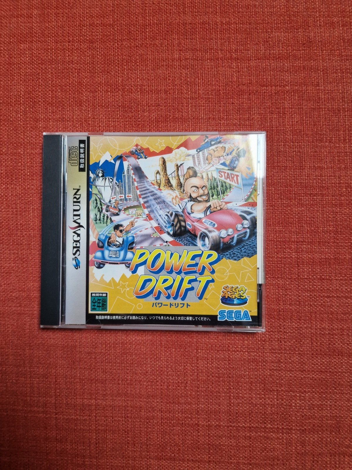 Jeu Sega Saturn Power Drift JAP, Enlèvement ou Envoi