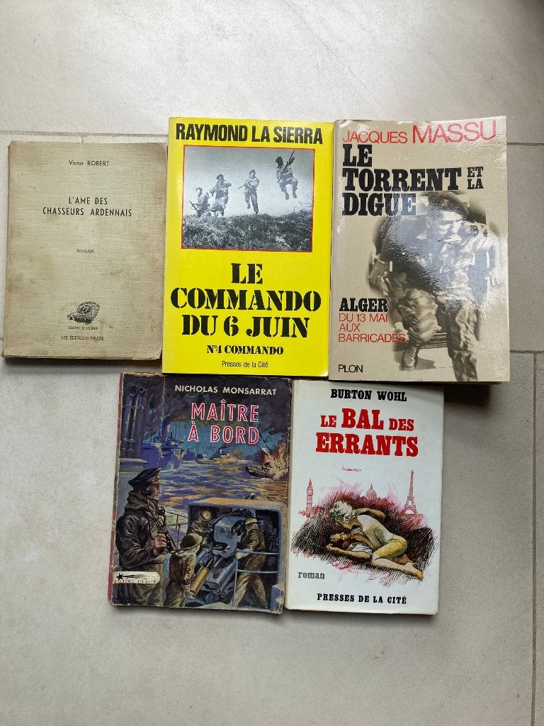 Seconde guerre mondiale (5 livres), Enlèvement ou Envoi, Général, Deuxième Guerre mondiale, Utilisé