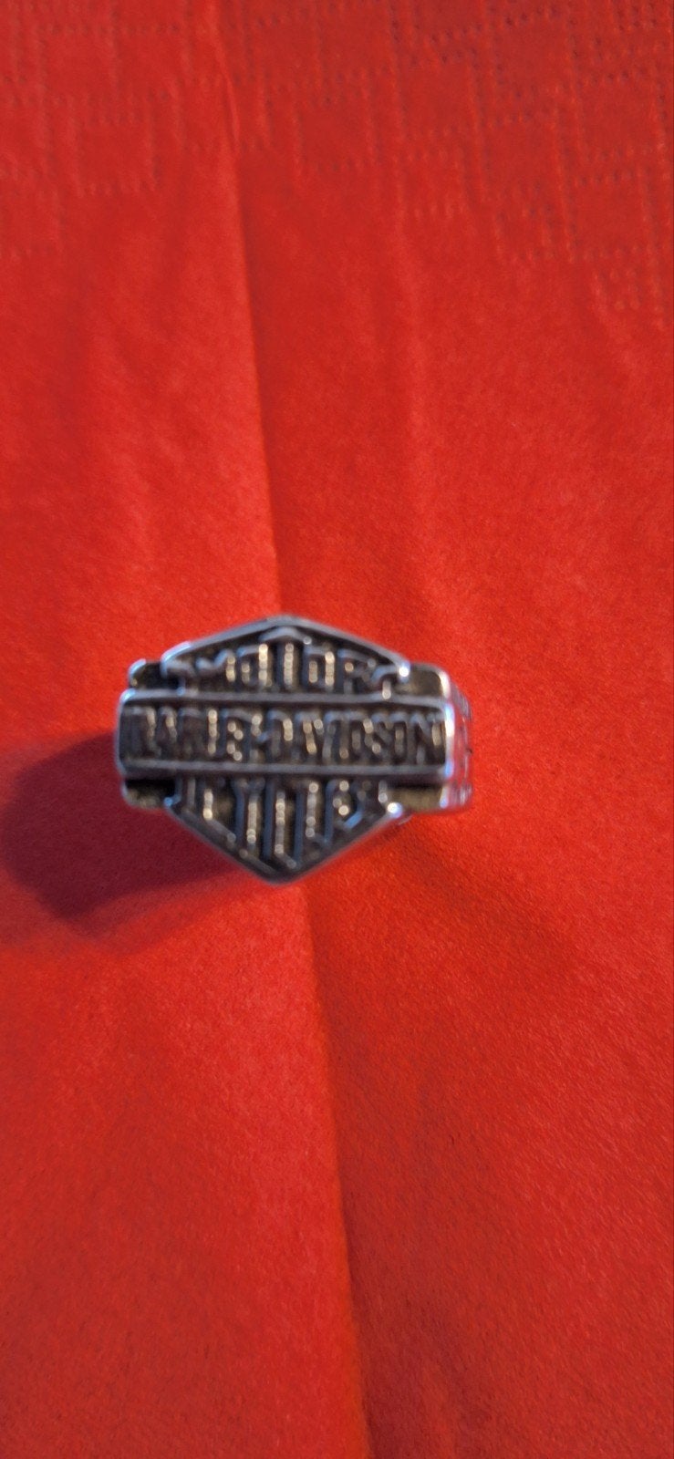 Zilveren H.D. ring., Particulier
