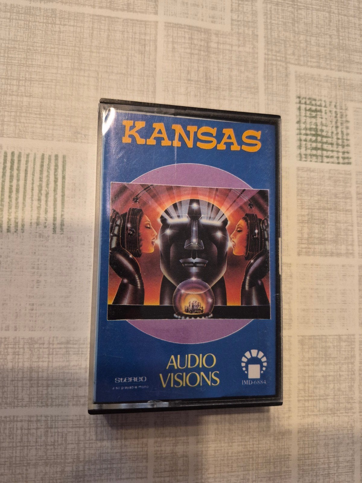 Kansas : Audio Visions cassette, Cd's en Dvd's, Cassettebandjes, Ophalen of Verzenden