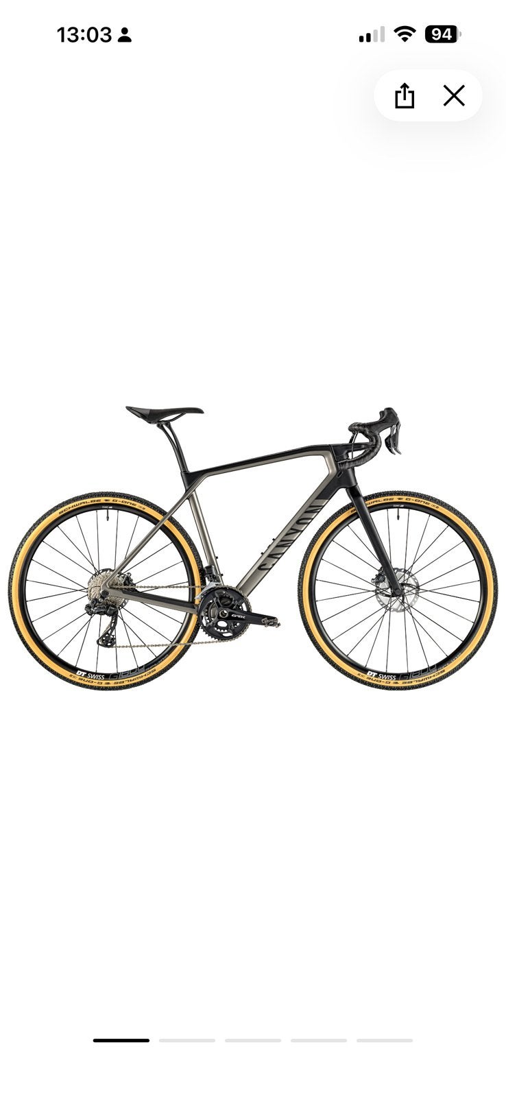 Canyon grail CF SL8.0 Di2, Fietsen en Brommers, Ophalen, Gebruikt