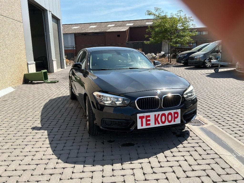 BMW 116 D, Auto's, Euro 6, Zwart, Bedrijf, 1500 cc