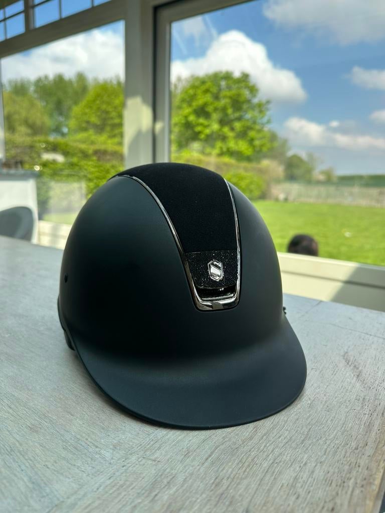 Samshield shadowmatt S, Dieren en Toebehoren, Paardrijkleding, Ophalen, Zo goed als nieuw