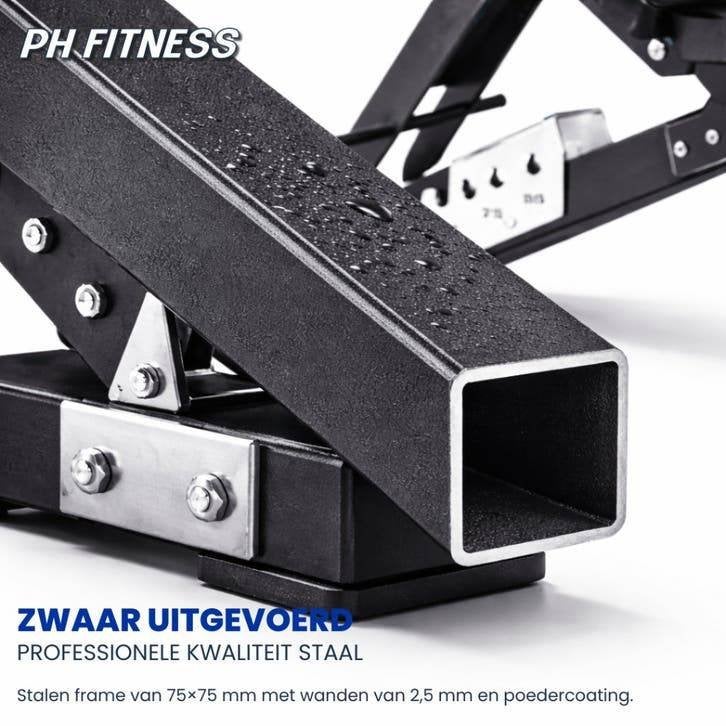PH Fitness EXPERT046 Fitnessbank - Heavy Duty Bench, Enlèvement ou Envoi, Neuf, Jambes, Autres types