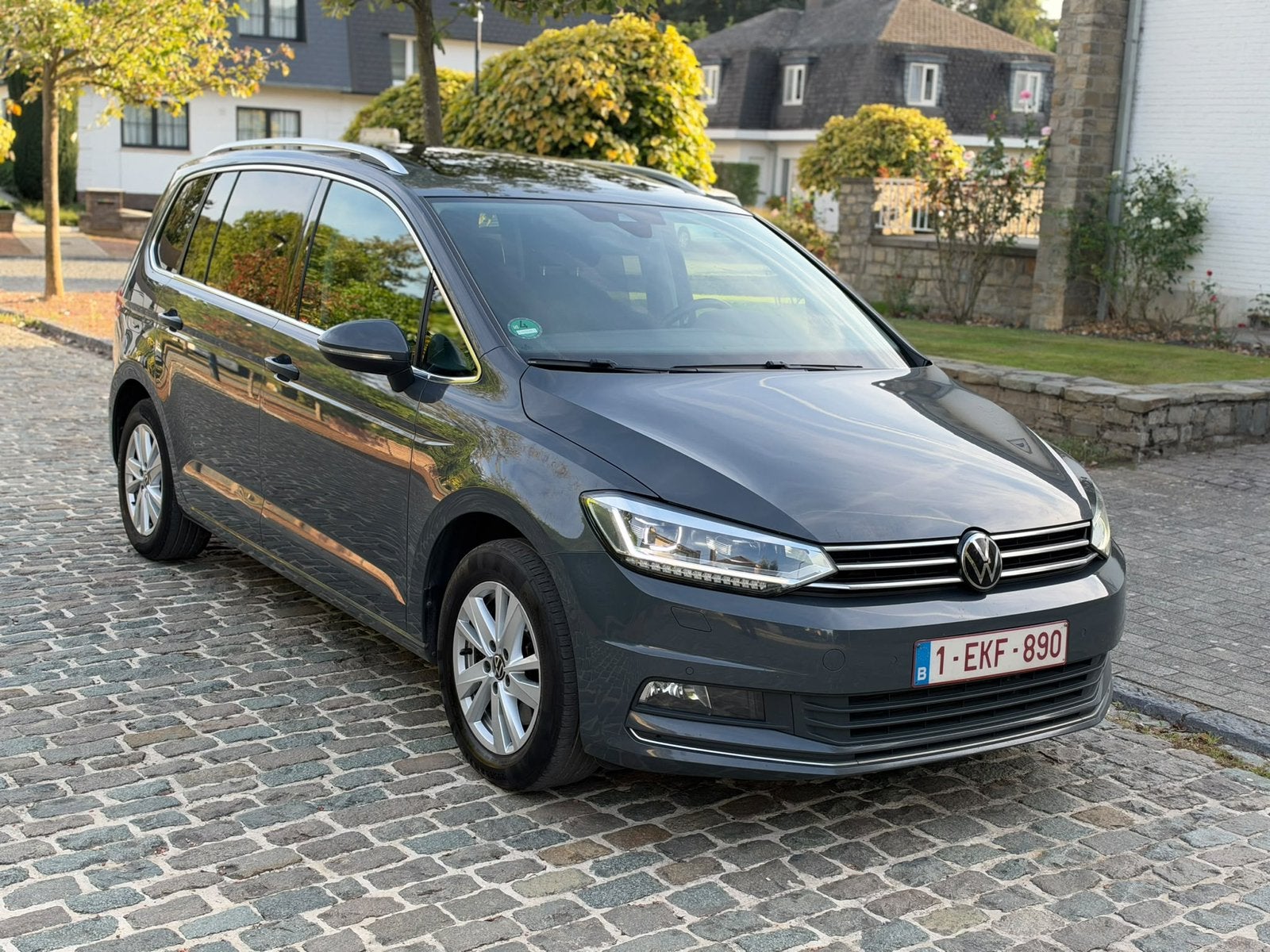 Vw Touran 2024 AUTOMATIQUE FULL OPTION, Auto's, Automaat, Monovolume, Euro 6, Alcantara