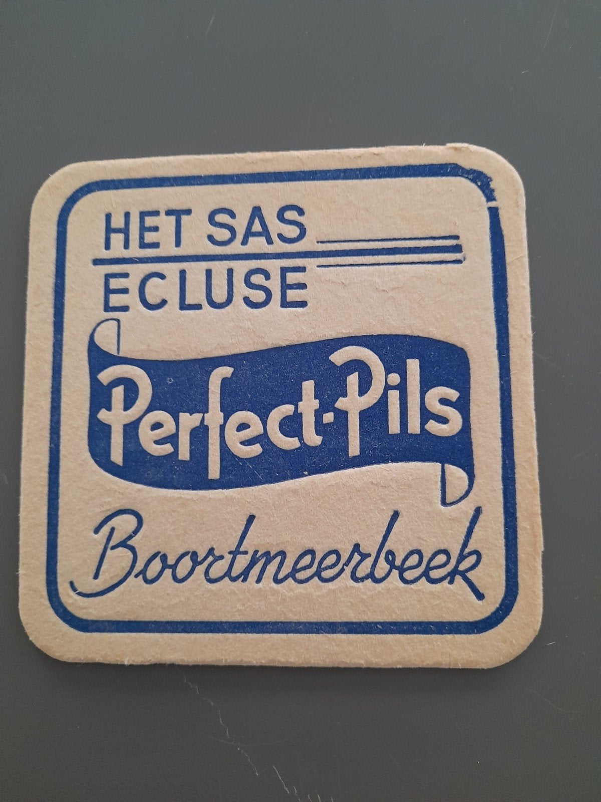 Bierviltje het sas ecluse Boortmeerbeek, Verzamelen, Ophalen of Verzenden