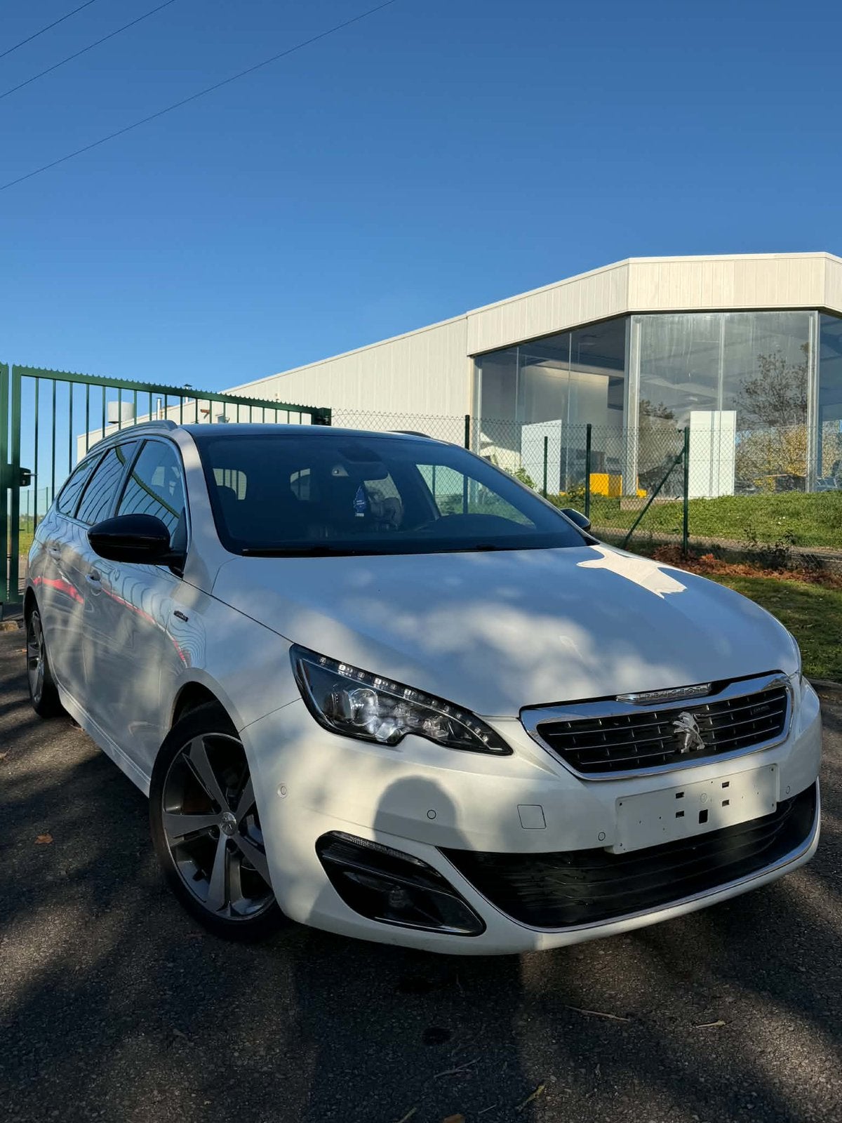 PEUGEOT 308 SW GT LINE, Auto's, Wit, Leder, 5 deurs, Te koop