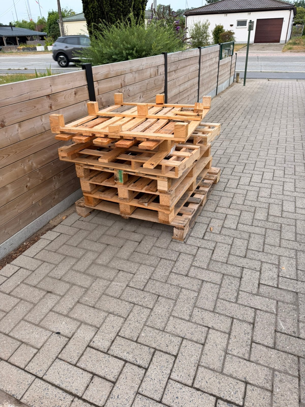 Gratis palletten en hout, Ophalen, Zo goed als nieuw