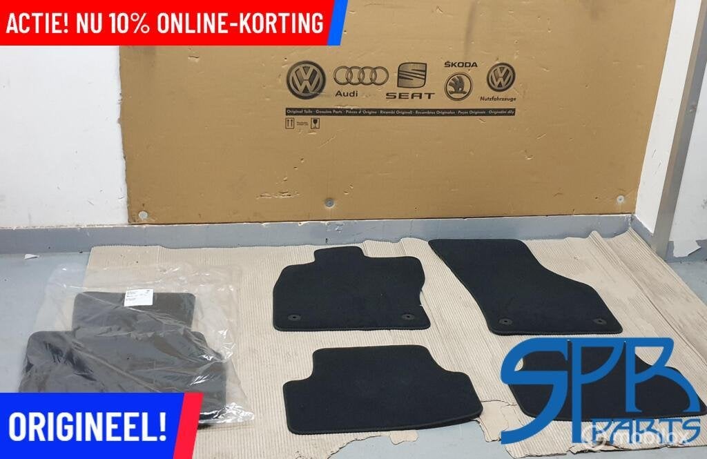 ✅ GOLF 7 SPORTSVAN VII ORIGINEEL NIEUW Matten SET MATTENSET✅, Auto-onderdelen, Volkswagen, Nieuw, Ophalen of Verzenden, Volkswagen
