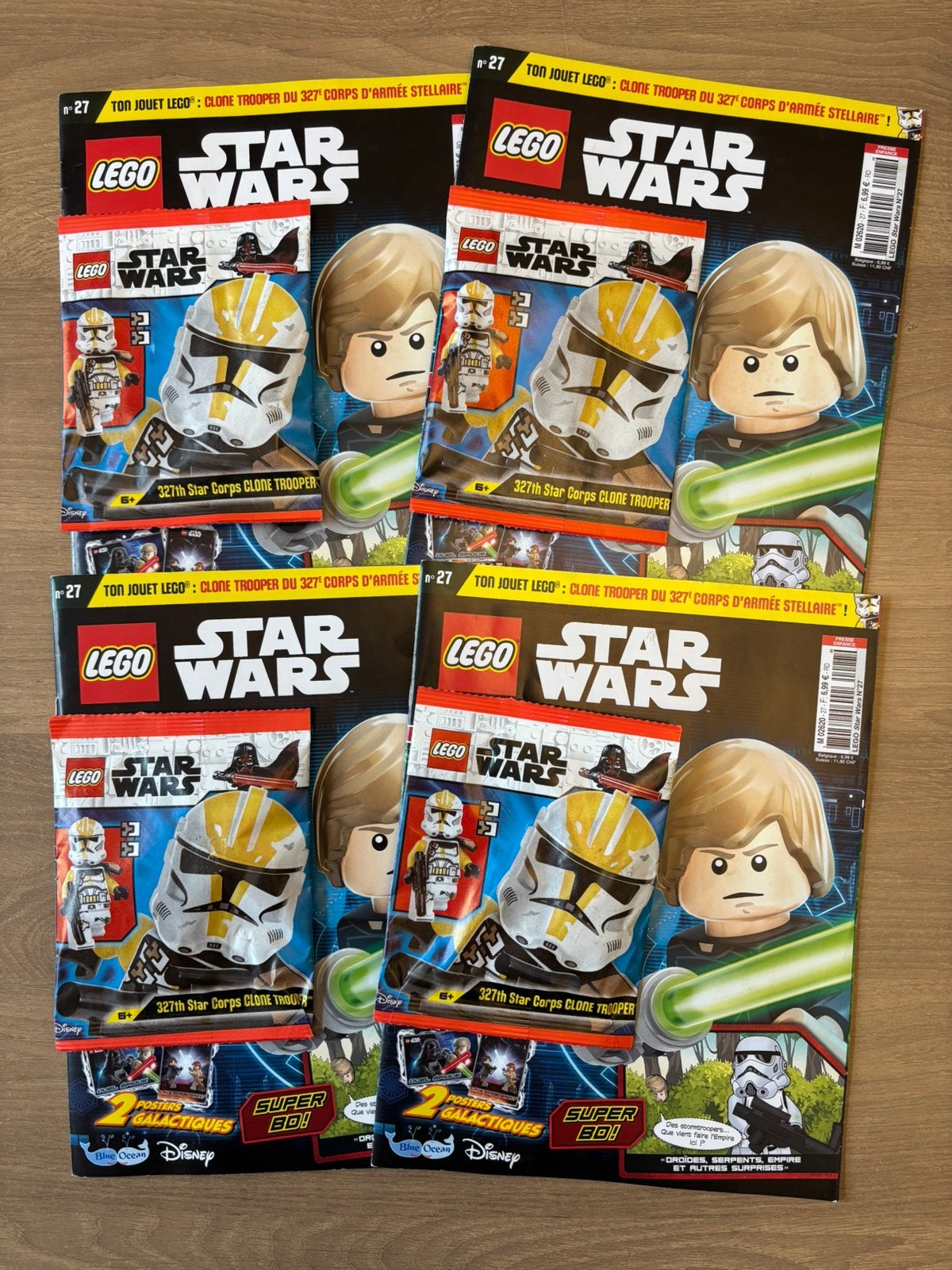 Lego star Wars magazine avec figurines, Collections, Enlèvement, Neuf
