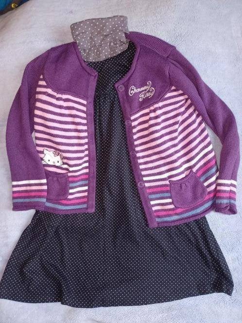 sergent major, hello kitty un ensemble 3p. taille 8 ans, Kinderen en Baby's, Kinderkleding | Maat 128, Ophalen of Verzenden, Setje