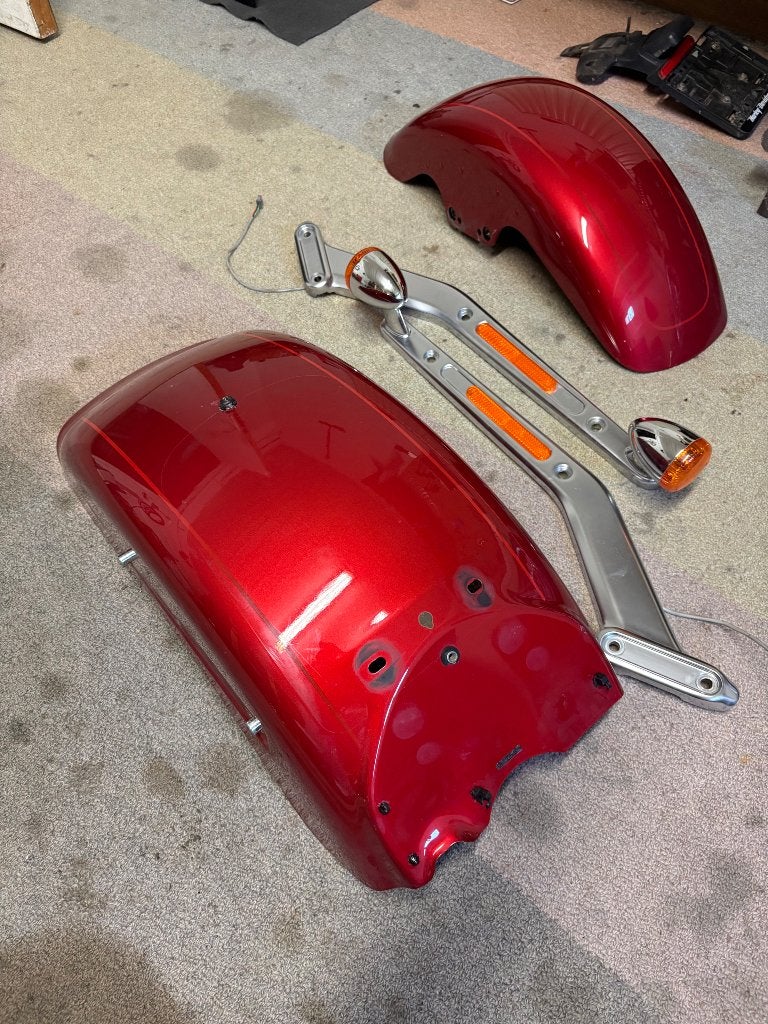 Harley spatborden M8, Enlèvement ou Envoi, Utilisé