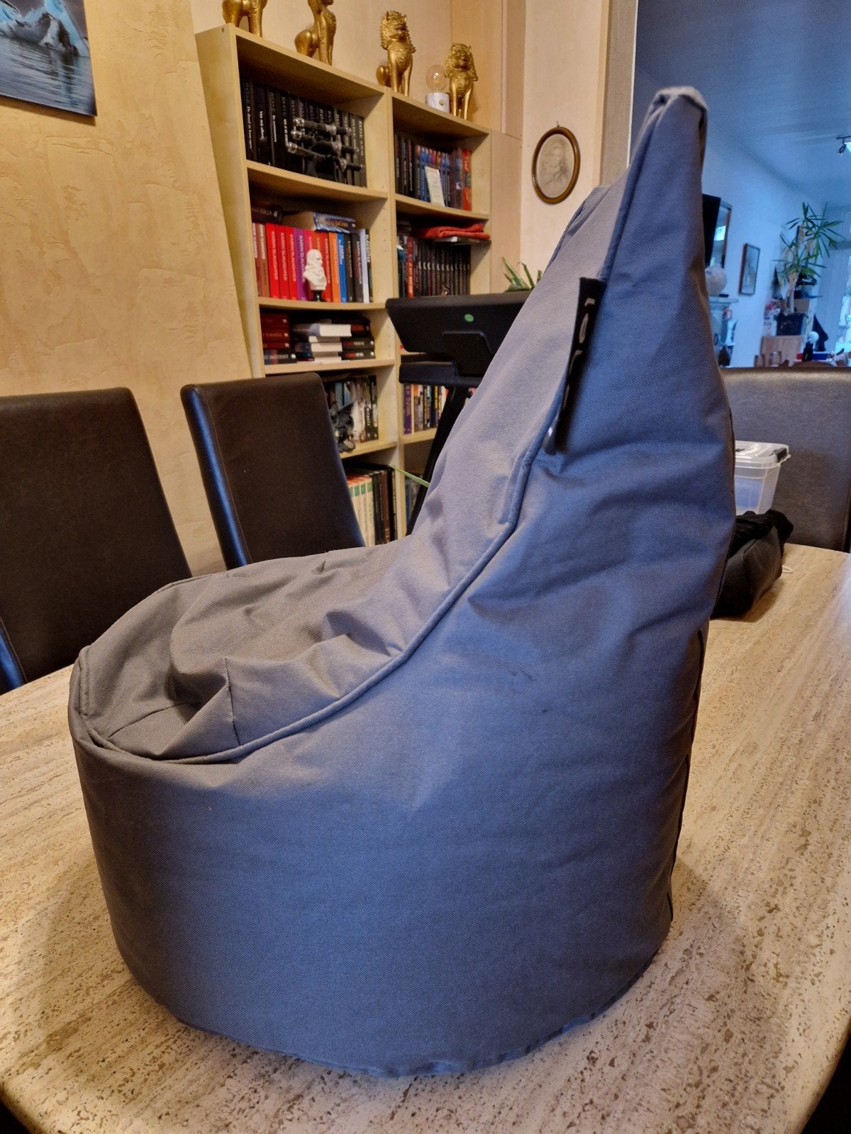 zitzak voor kinderen merk lebel, Ophalen, Zo goed als nieuw, Blauw, Zitzak