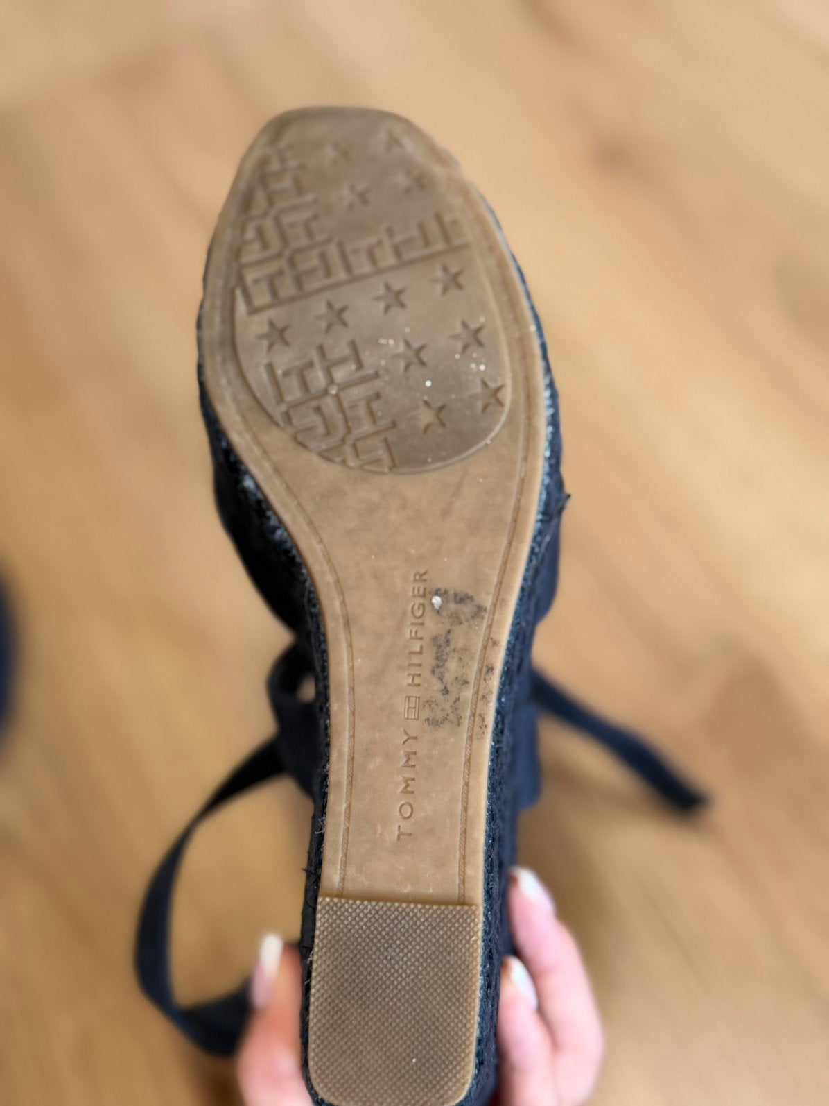 Sandales Tommy Hilfiger, Kleding | Dames, Blauw, Gedragen, Sandalen of Muiltjes, Ophalen of Verzenden