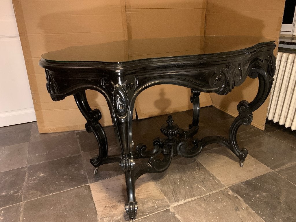 Napoleon III tafel, Ophalen