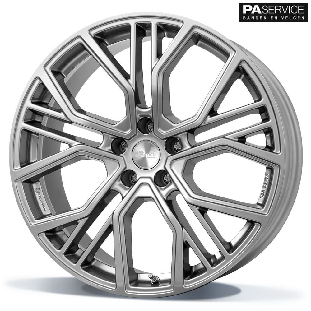 Nieuw 22 inch Brock Ferric Grey Breedset voor BMW X5 G05, Neuf, Pneus et Jantes, Véhicule de tourisme, -
