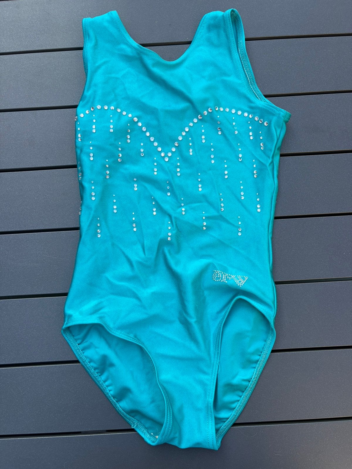 Gympak 6-8 jaar, Gebruikt, Blauw, Turnpak(je), Kindermaat 122 t/m 140